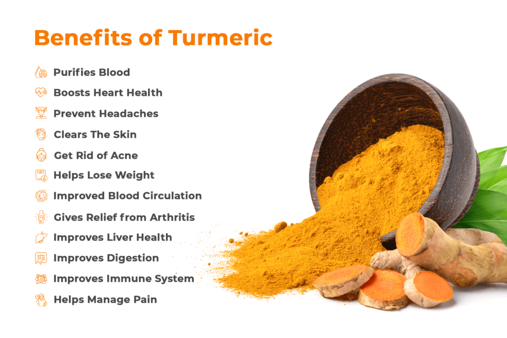 Turmeric health benefits