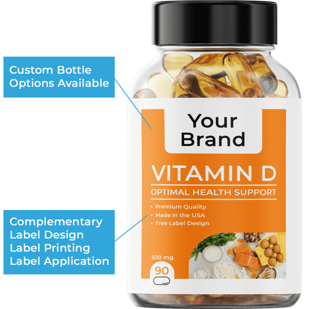 Private Label Vitamin D Supplements