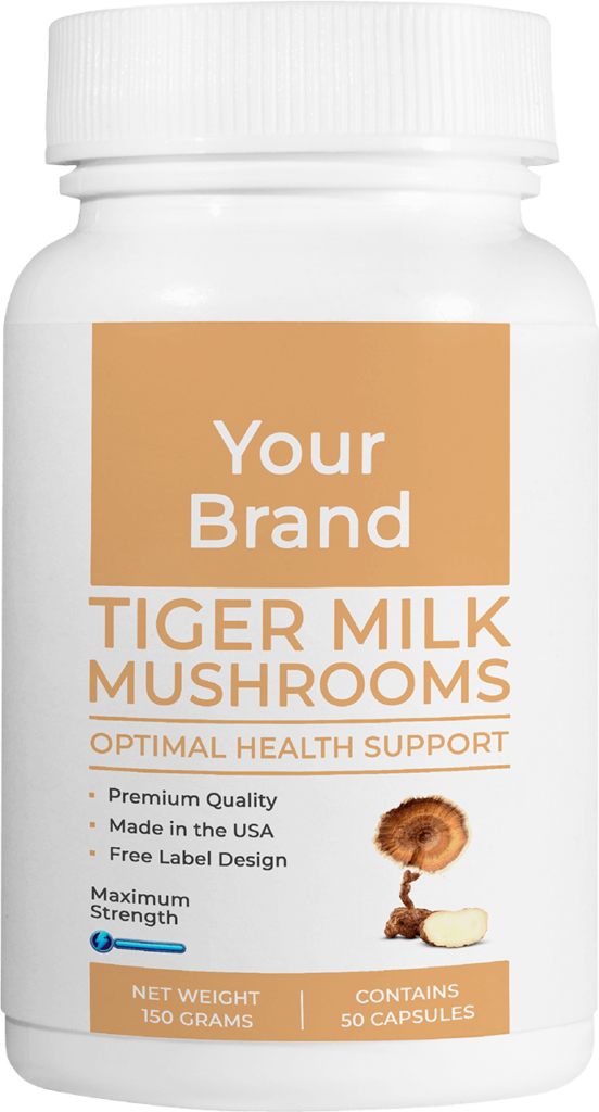 Private Label Tiger Milk Mushroom Capsules