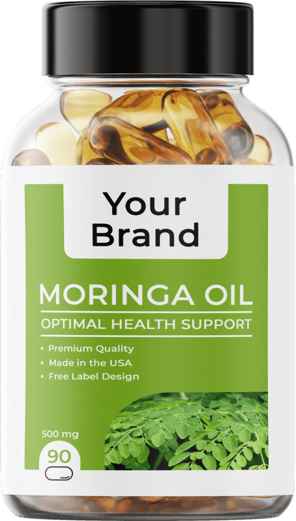 Private Label Moringa Oil Softgels