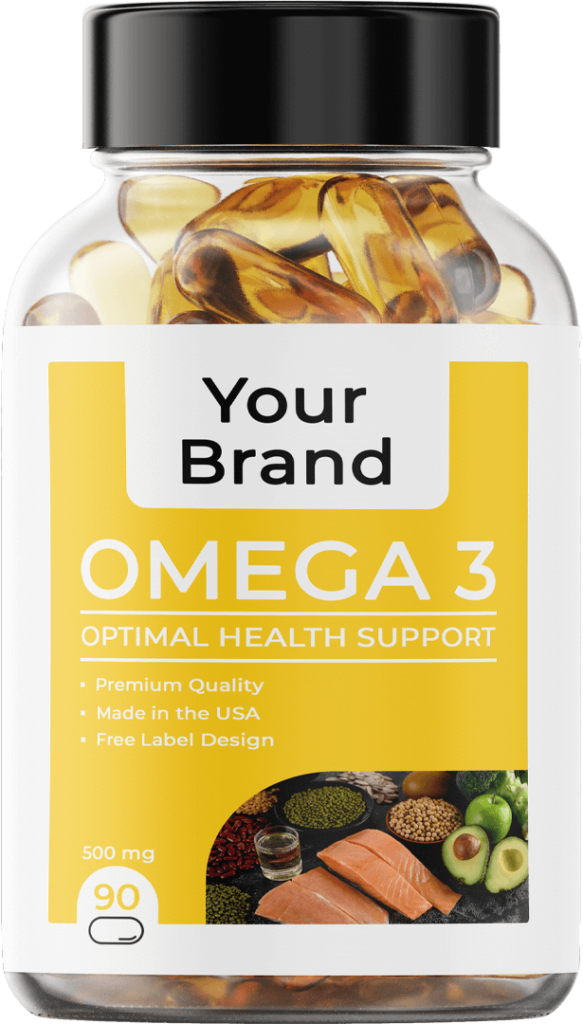 Private Label Omega 3 Softgels